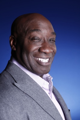 This Wednesday, Jan. 11, 2012 photo shows actor Michael Clarke Duncan in New York. Duncan has died at the age of 54 on Monday, Sept. 3, 2012 in a Los Angeles hospital after nearly two months of treatment following a July 13, 2012 heart attack, his fiancee, the Rev. Omarosa Manigault, said. (AP Photo/Carlo Allegri)
