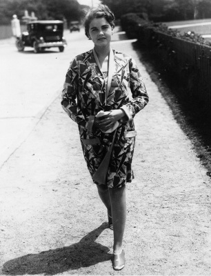 Barbara Hutton at Newport, Rhode Island, July 1929. (AP Photo)