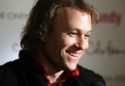 In this Monday, Nov. 6, 2006 file picture, actor Heath Ledger arrives for the premiere of his new film