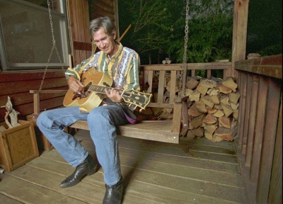 Townes Van Zandt in 1995. Van Zandt, who wrote the country hits "If I Needed You'" and "Pancho and Lefty'" and gained a cult following for his blues-inspired recordings about life's losers, died Jan. 1, 1997 at 52. (AP Photo / Mark Humphrey)