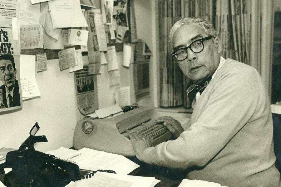 Pioneering journalist Simeon Booker