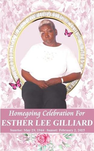 ESTHER LEE GILLIARD obituary, Georgetown, Georgetown