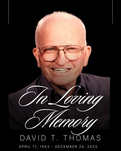 David Thomas Thomas obituary, Ogden, Ogden