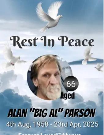 Allan Parson obituary, Elsmere, Elsmere