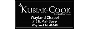 Kubiak-Cook Funeral Services - Wayland Chapel