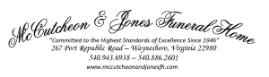 McCutcheon and Jones Funeral Home