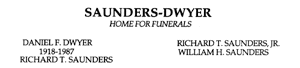 Saunders-Dwyer Funeral Home - New Bedford