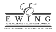 Ewing Funeral Home - Dows