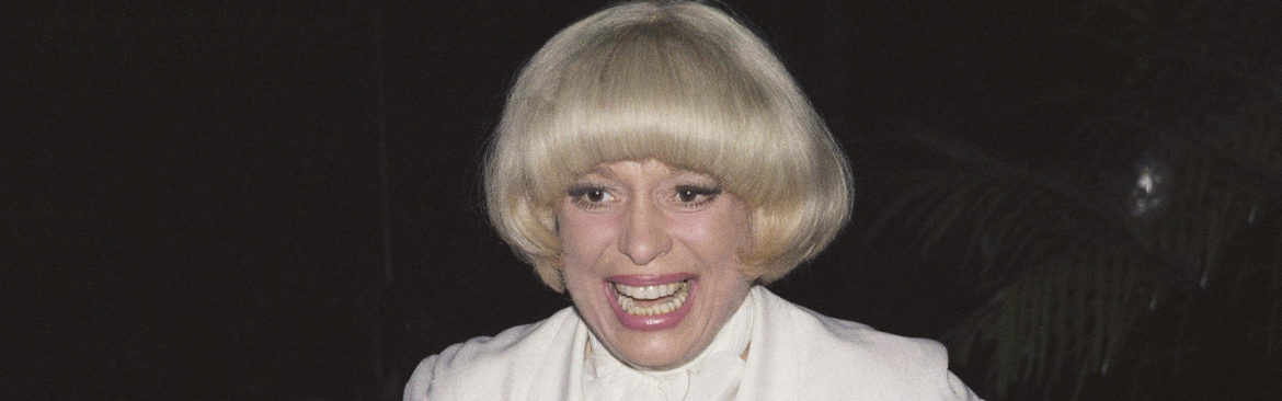 Carol Channing Broadway legend best known for her Tony Award-winning performance in “Hello, Dolly!”