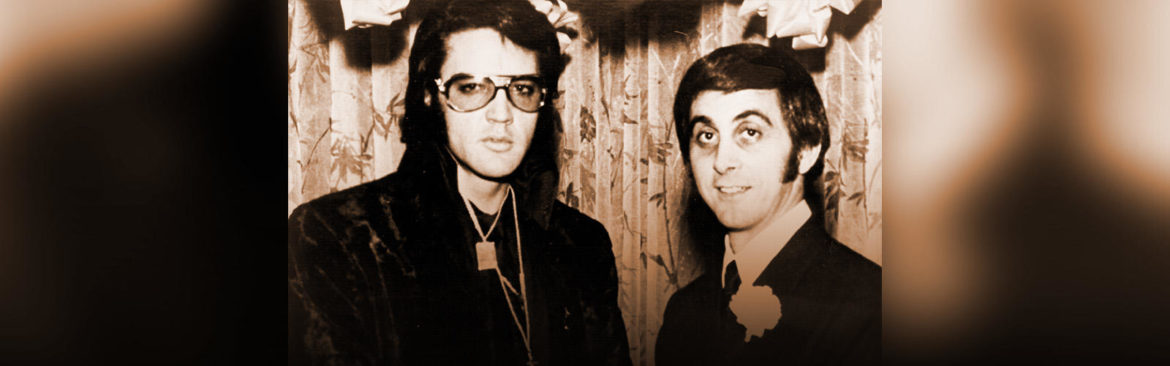 Elvis Presley with radio DJ and high school classmate George Klein (Getty Images / Michael Ochs Archives) Elvis Presley with radio DJ and high school classmate George Klein