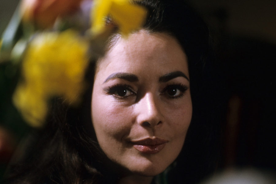 German actress Karin Dor