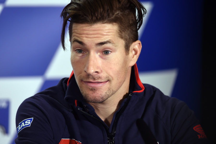 Motorcycle racer Nicky Hayden