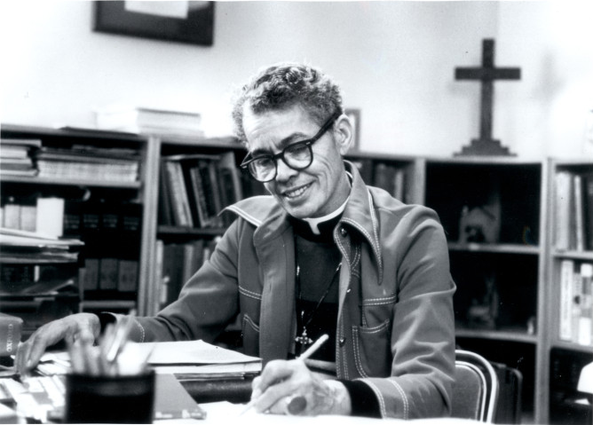 Attorney, author, and Episcopal priest Pauli Murray