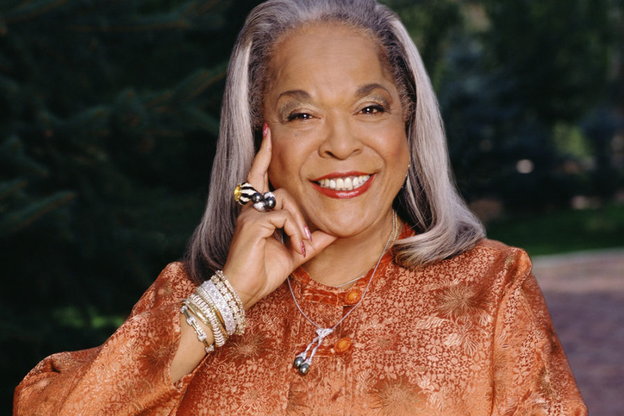 Actress and singer Della Reese