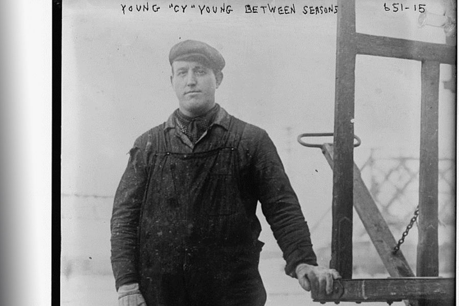 Baseball player Irv Young