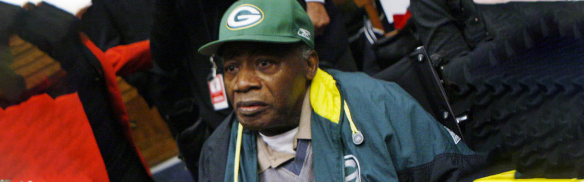 Green Bay Packers football player Willie Wood