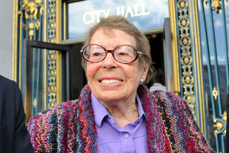 LGBTQ rights activist Phyllis Lyon